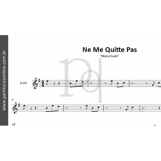 Ne Me Quitte Pas | Maria Gadú 2