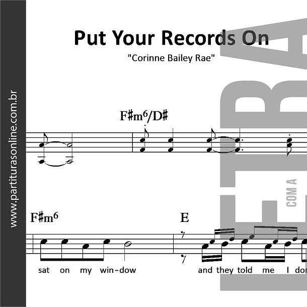 Put Your Records On | Corinne Bailey Rae 1