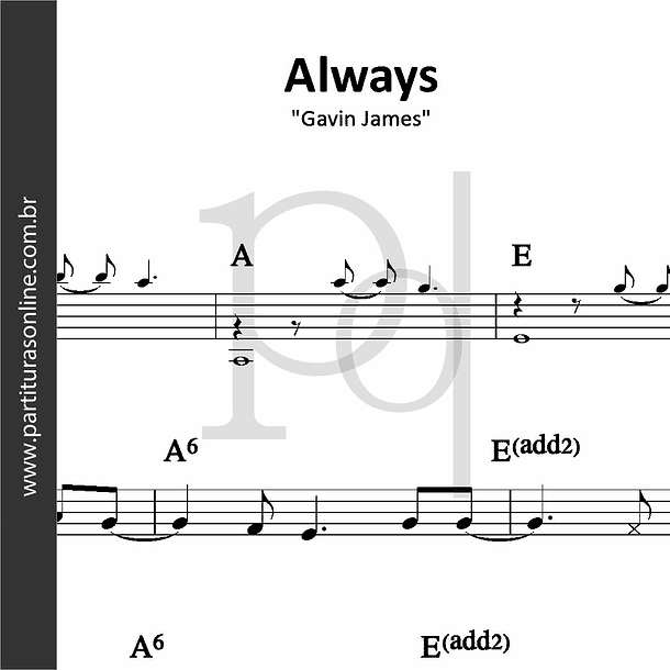 Always | Gavin James 1