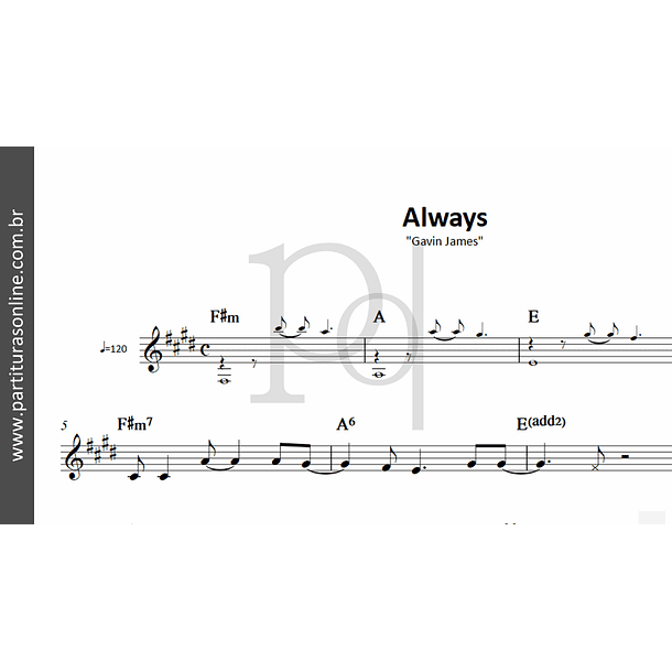 Always | Gavin James 3