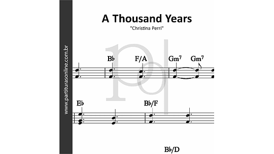 A Thousand Years | Christina Perri