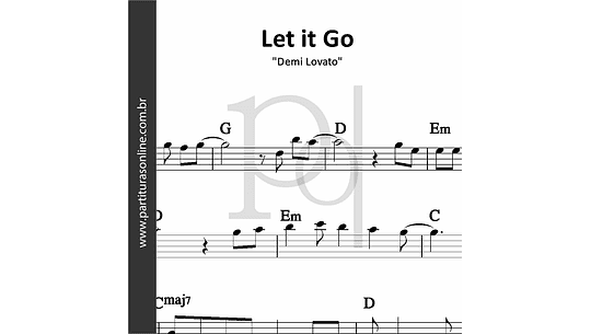 Let it Go | Demi Lovato 