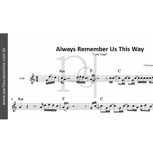 Always Remember Us This Way | Lady Gaga 2