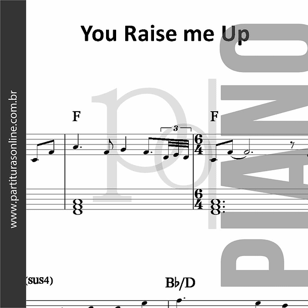 You Raise me Up | para Piano 1