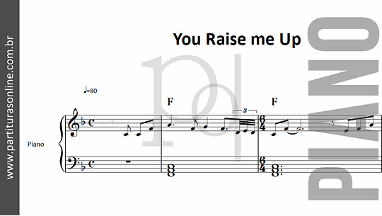 You Raise me Up | para Piano