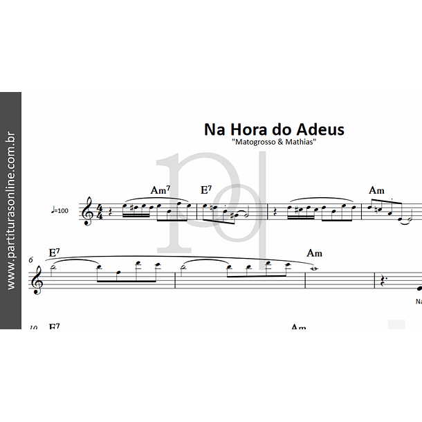 Na Hora do Adeus | Matogrosso & Mathias 2