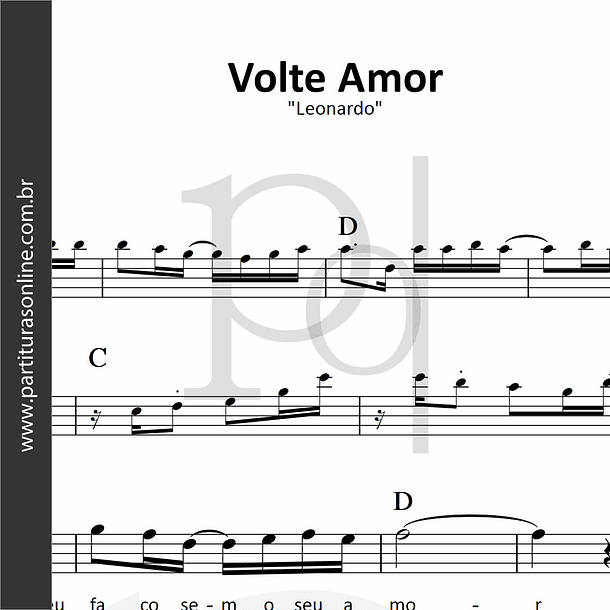 Volte Amor | Leonardo