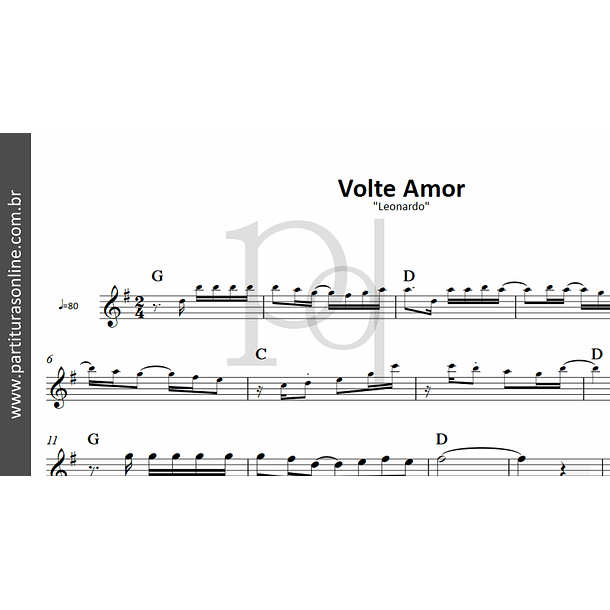 Volte Amor | Leonardo 2