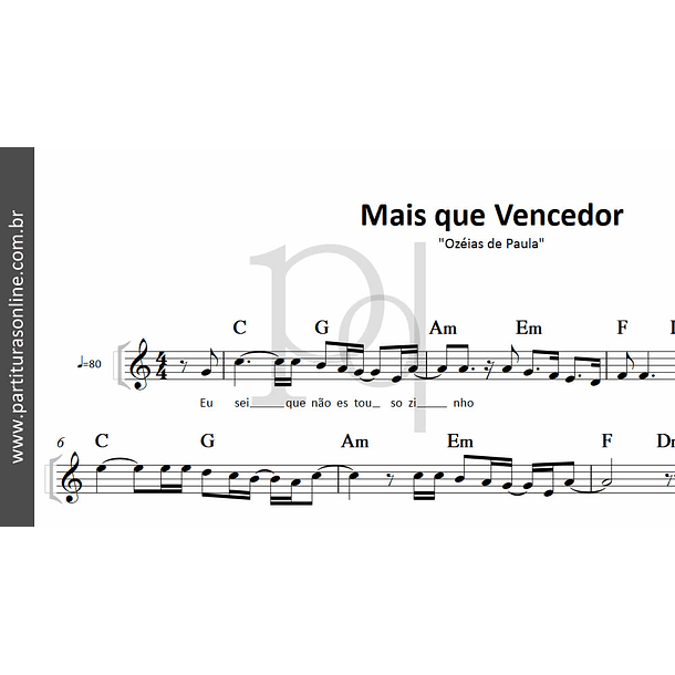 Mais que Vencedor | Ozéias de Paula 2