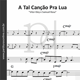  A Tal Canção Pra Lua | Vitor Kley e Samuel Rosa
