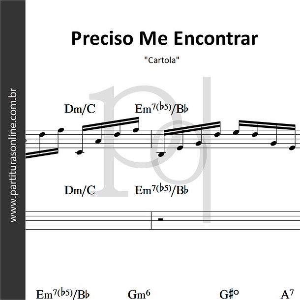 Preciso Me Encontrar | Cartola