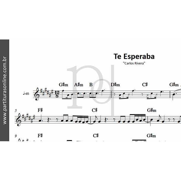 Te Esperaba | Carlos Rivera  2