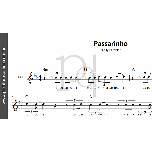 Passarinho | Kelly Patrícia 2