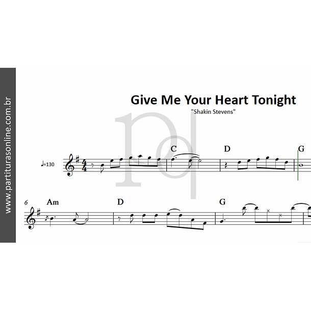 Give Me Your Heart Tonight | Shakin Stevens 2