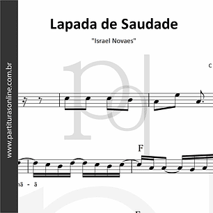 Lapada de Saudade | Israel Novaes