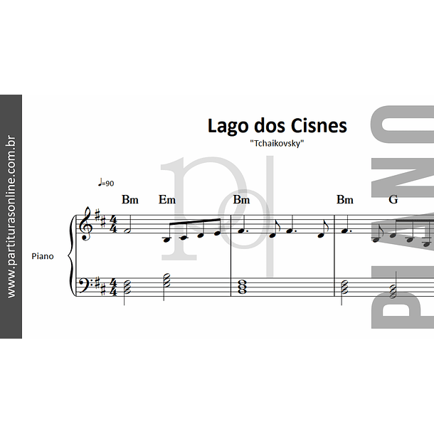 Lago dos Cisnes | para Piano 2