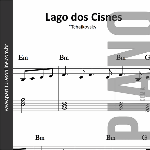 Lago dos Cisnes | para Piano 1