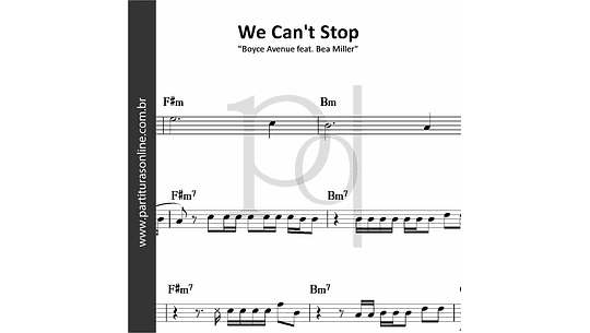 We Can't Stop | Boyce Avenue feat. Bea Miller