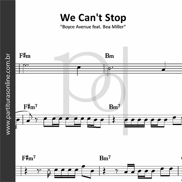 We Can't Stop | Boyce Avenue feat. Bea Miller 1
