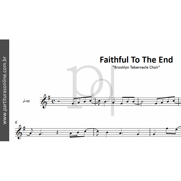 Faithful To The End | Brooklyn Tabernacle Choir 2