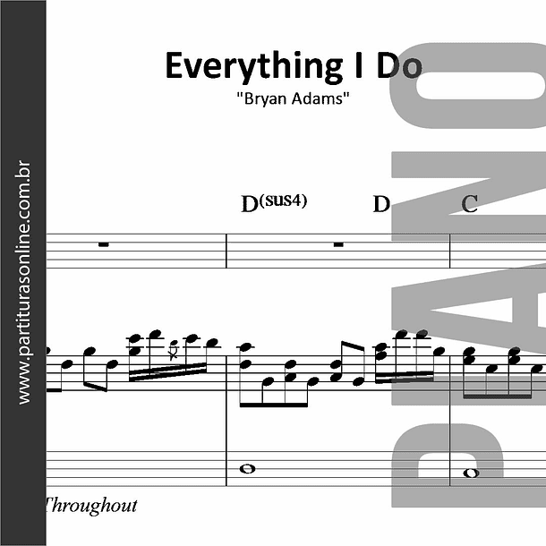 Everything I Do | para Piano 1