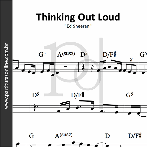 Thinking Out Loud • Ed Sheeran 1