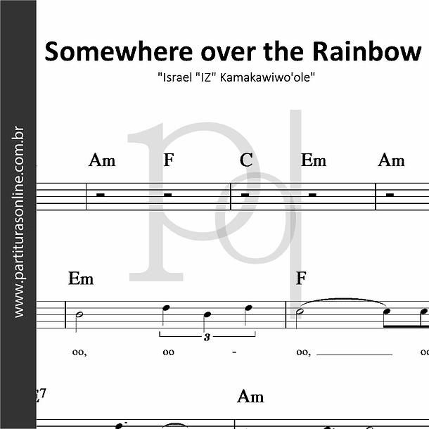 Somewhere over the Rainbow | Israel "IZ" Kamakawiwo'ole