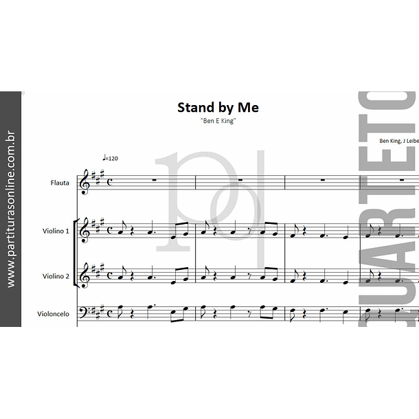 Stand by Me | Quarteto - flauta & cordas 2