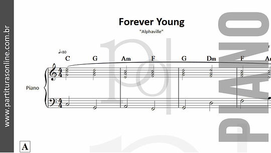 Forever Young | para Piano