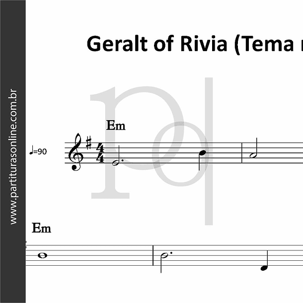 Geralt of Rivia (Tema reduzido) 1