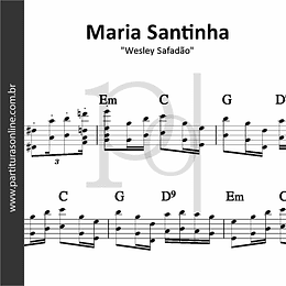 Maria Santinha | Wesley Safadão