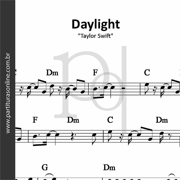 Daylight | Taylor Swift