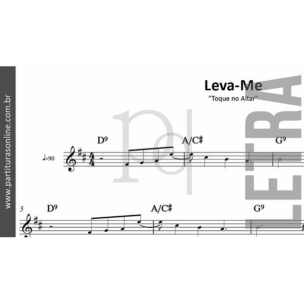 Leva-Me | Toque no Altar 3