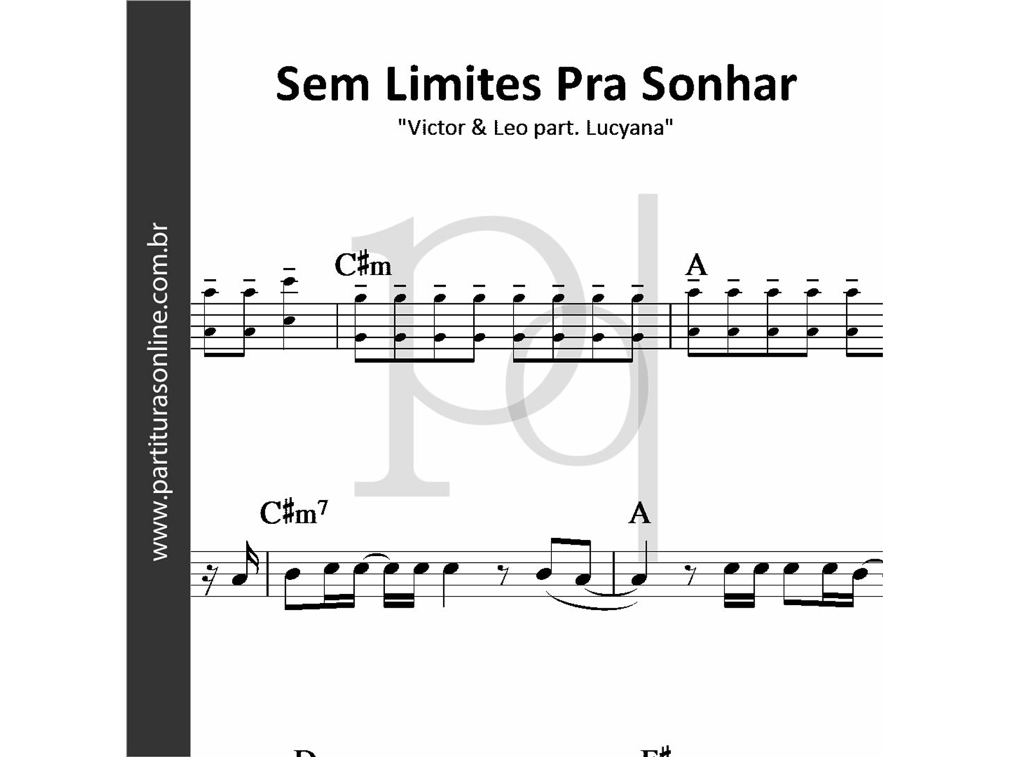 Sem Limites Pra Sonhar | Victor & Leo part. Lucyana 1