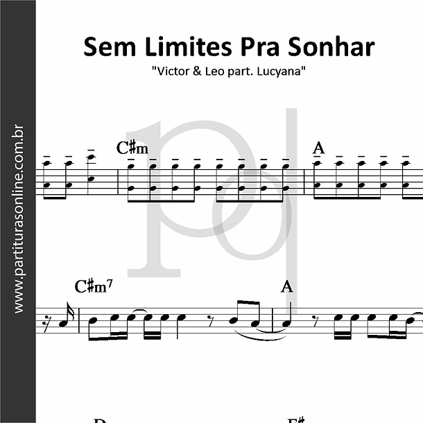 Sem Limites Pra Sonhar | Victor & Leo part. Lucyana 1