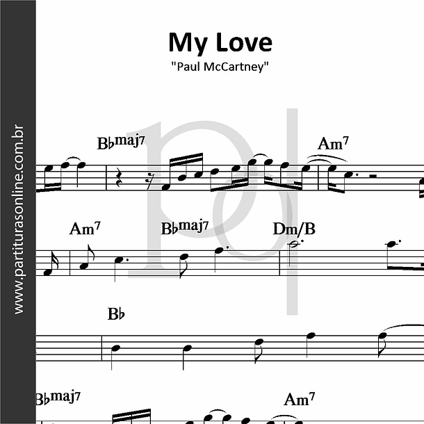 My Love | Paul McCartney 1