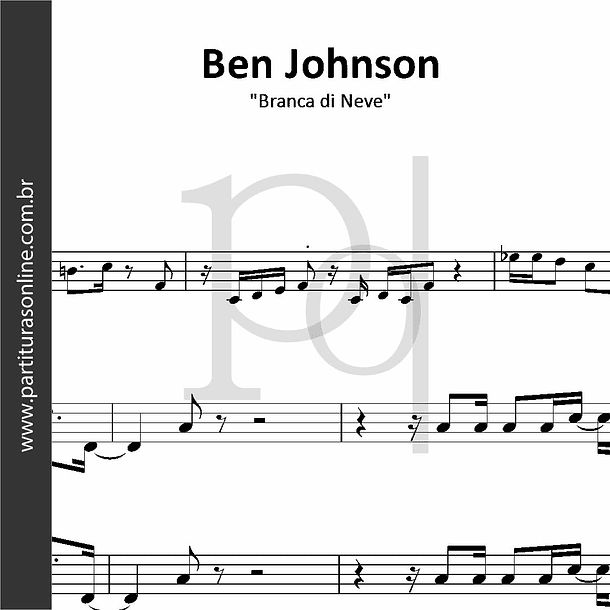 Ben Johnson | Branca di Neve