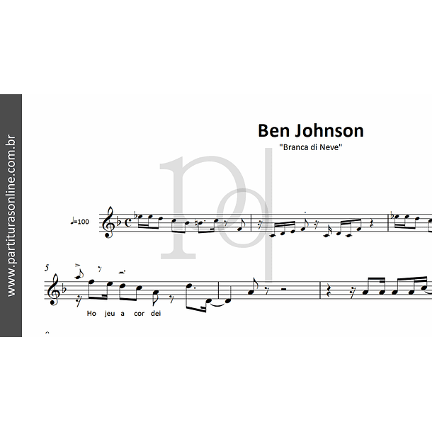 Ben Johnson | Branca di Neve 2