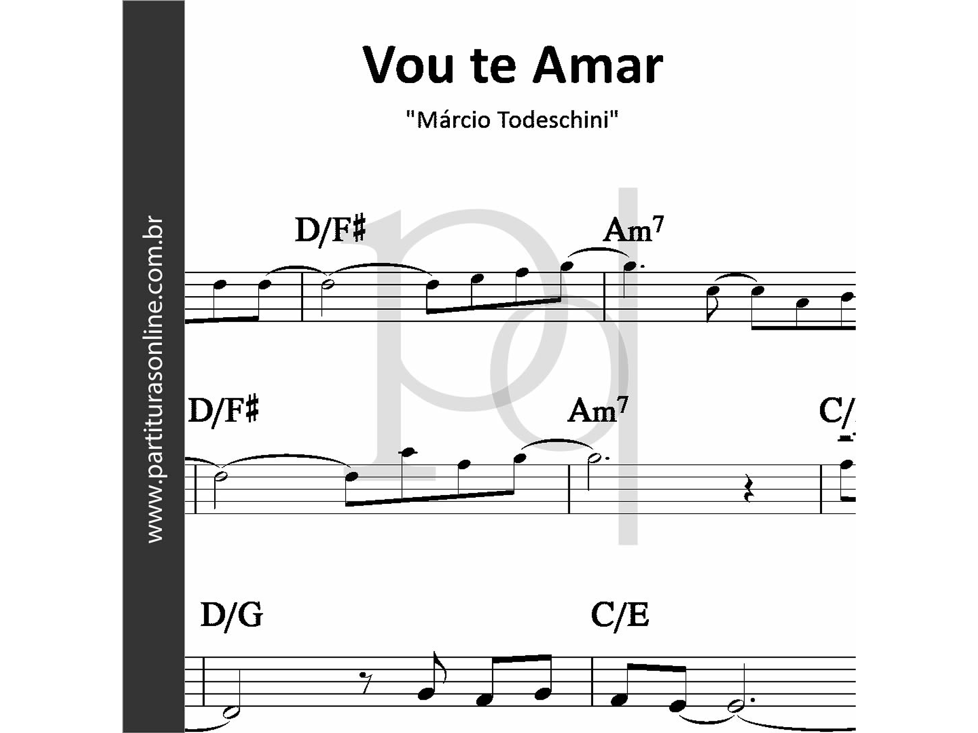 Vou te Amar • Márcio Todeschini 1