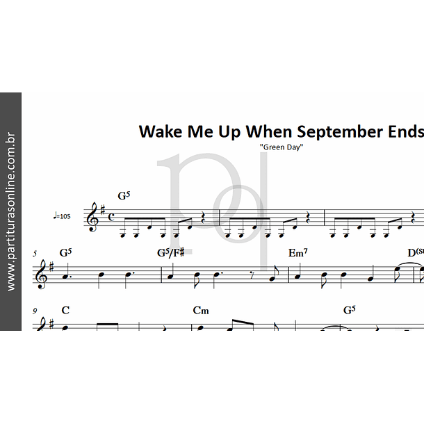 Wake Me Up When September Ends | Green Day 2