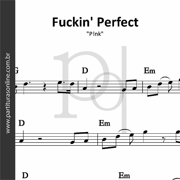 Fuckin' Perfect | P!nk