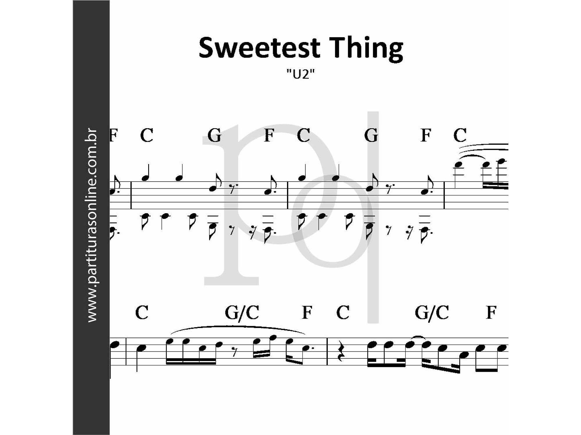 Sweetest Thing | U2 1