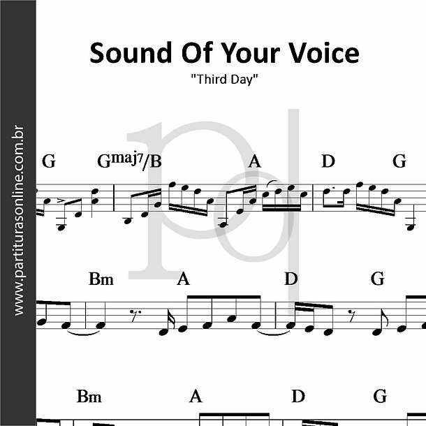 Sound Of Your Voice | Third Day 1