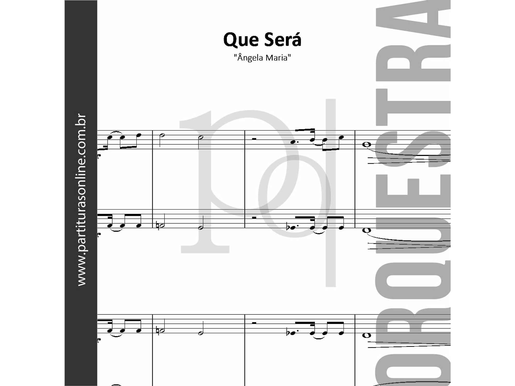 Que Será? | Ângela Maria - Orquestra 1