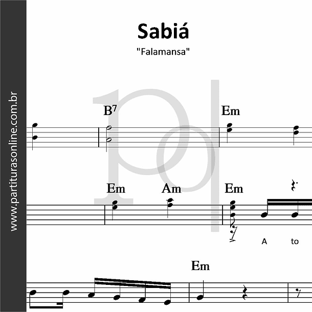 Sabiá | Falamansa 1