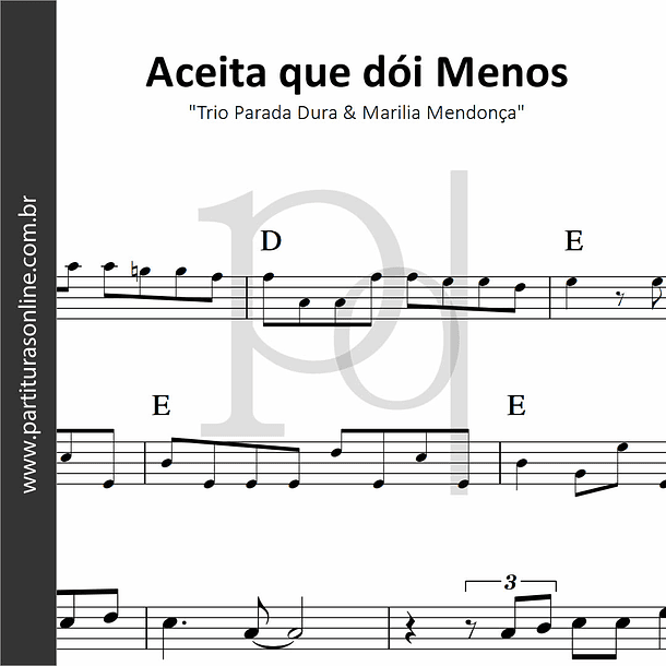 Aceita que dói Menos • Trio Parada Dura & Marília Mendonça
