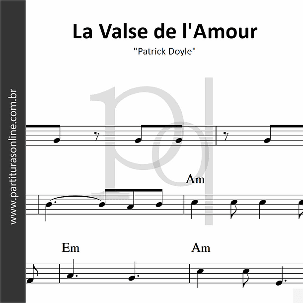 La Valse de l'Amour | Patrick Doyle