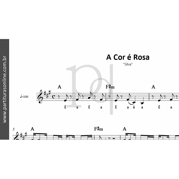 A Cor é Rosa | Silva 2