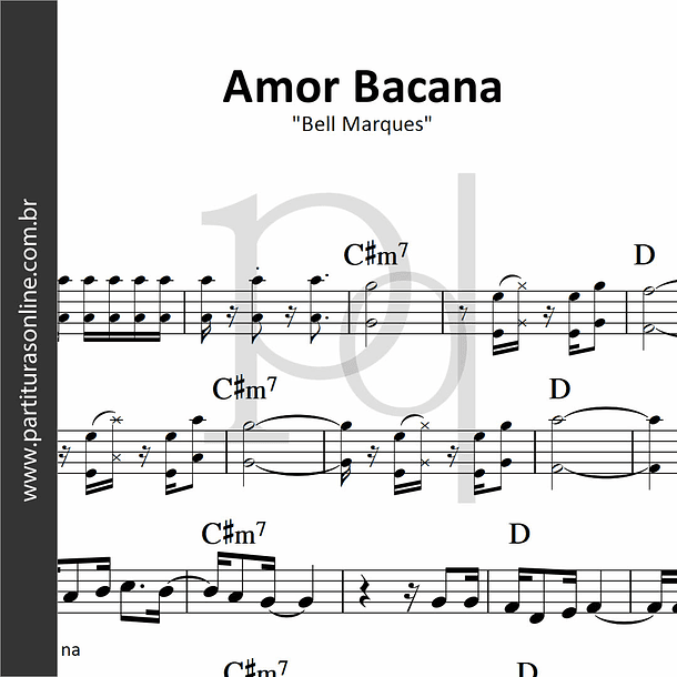 Amor Bacana | Bell Marques