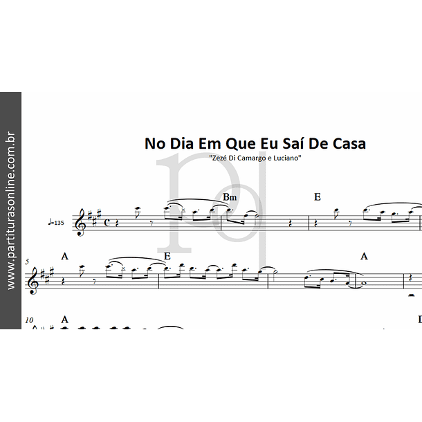 No Dia Em Que Eu Saí De Casa | Zezé Di Camargo e Luciano 2